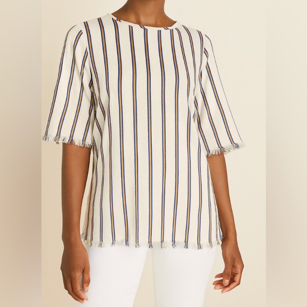 Per Se By Carlisle Linen Blend Tunic